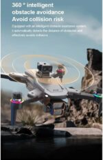 XF605 Intelligent Aerial Photography Drone – 4K HD Dual Camera, Obstacle Avoidance & Smart Rechargeable Remote Control With One Key Landing - Image 9