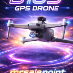 B10S GPS Touch Screen Foldable Camera Drone with 3-Axis Gimbal | Brushless Motor HD Camera Drone | Smart Flight & Stable Aerial Photography