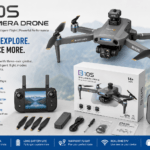 B10S GPS Touch Screen Foldable Camera Drone with 3-Axis Gimbal | Brushless Motor HD Camera Drone | Smart Flight & Stable Aerial Photography Drone