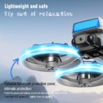 XJ2 Foldable Camera Drone Brushless Motors With Rechargeable Touch Control High Quality Obstacle Avoidance Camera Drone - Image 11