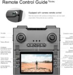 M66 Foldable LCD Remote Controller With Back Camera Touch Display High Quality Brushless Motors Camera Drone - Image 8