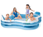 Swim Center Family Lounge Pool ( 90" L x 90 " W x 26 " H)

Big family big pool