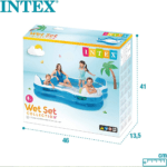 Swim Center Family Lounge Pool ( 90" L x 90 " W x 26 " H)

Big family big pool - Image 4
