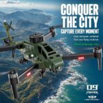 New 2027 Model RC Apache  Helicopter Camera FPV Drone 4.3” Obstacle Avoidance Brushless | High-Quality Brushless Motors Camera Drone With Top Notch Packing By Mrsalepoint.com - Image 5