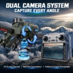 New 2027 Model RC Apache  Helicopter Camera FPV Drone 4.3” Obstacle Avoidance Brushless | High-Quality Brushless Motors Camera Drone With Top Notch Packing By Mrsalepoint.com - Image 7